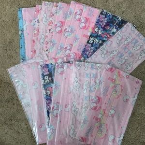 18 Sanrio adult mask hello Kitty my Melody little twin stars adult dispo…